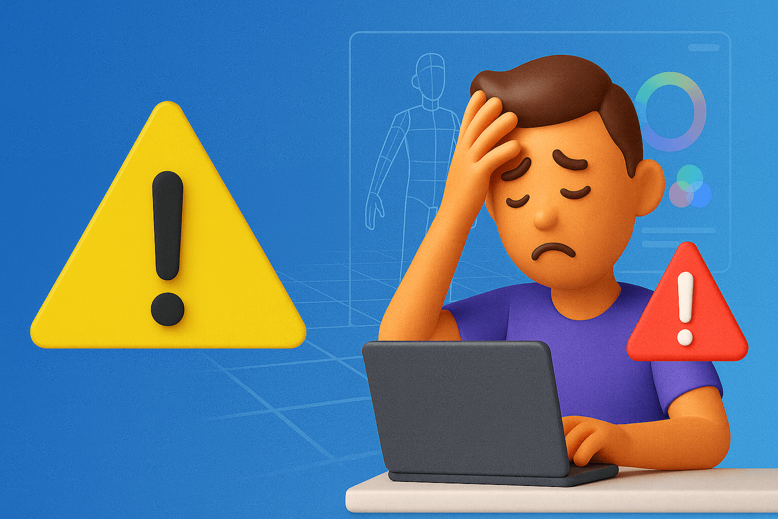 Common mistakes in 3D animation production