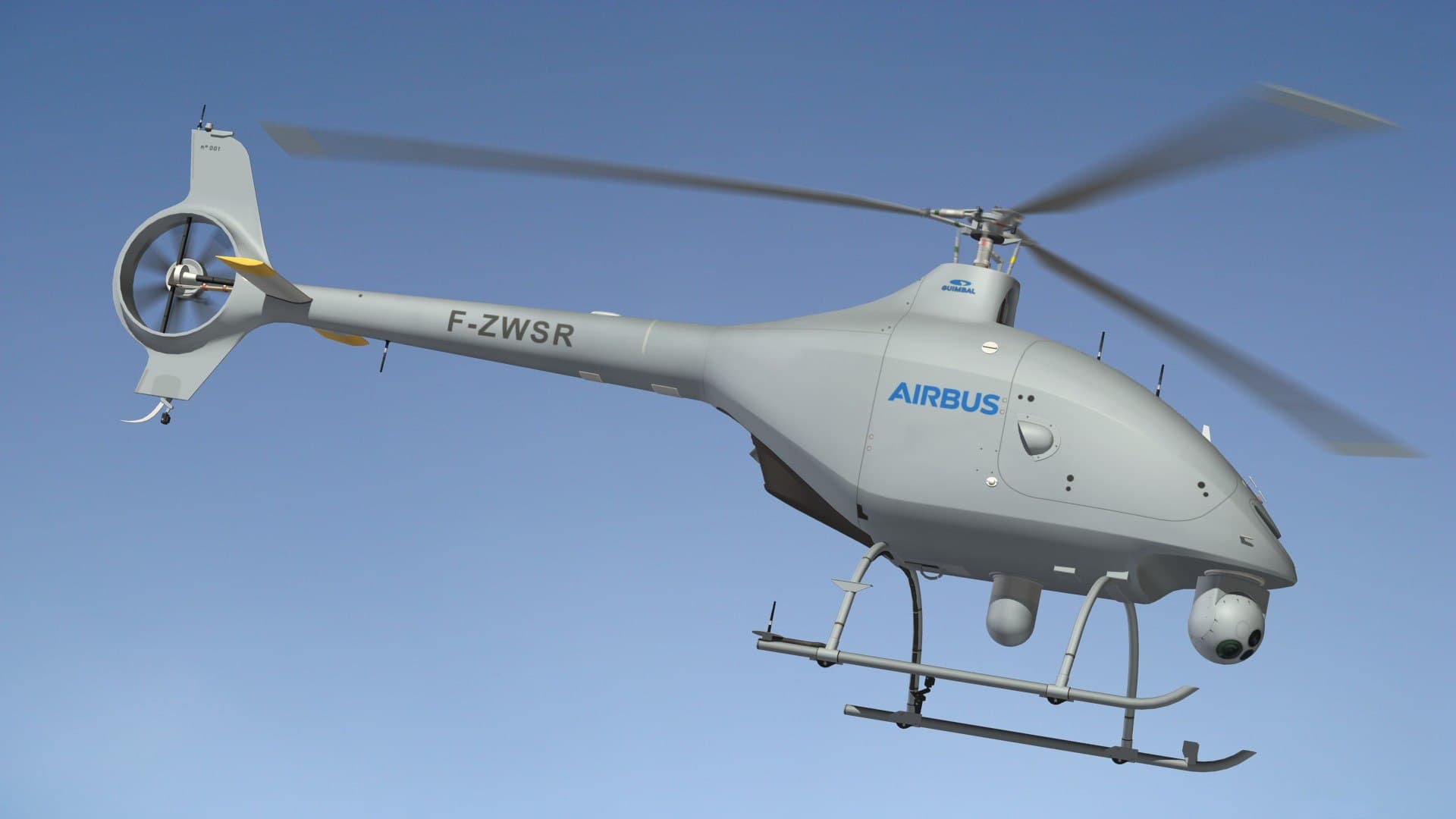 3D animation example for a defense industry product