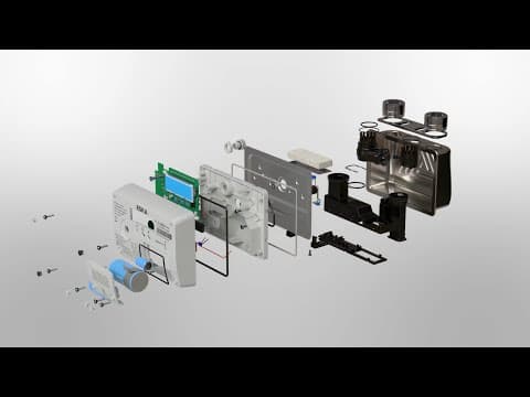ESKA Valve - Akıllı Gaz Sayacı Ürün 3D Animasyonu